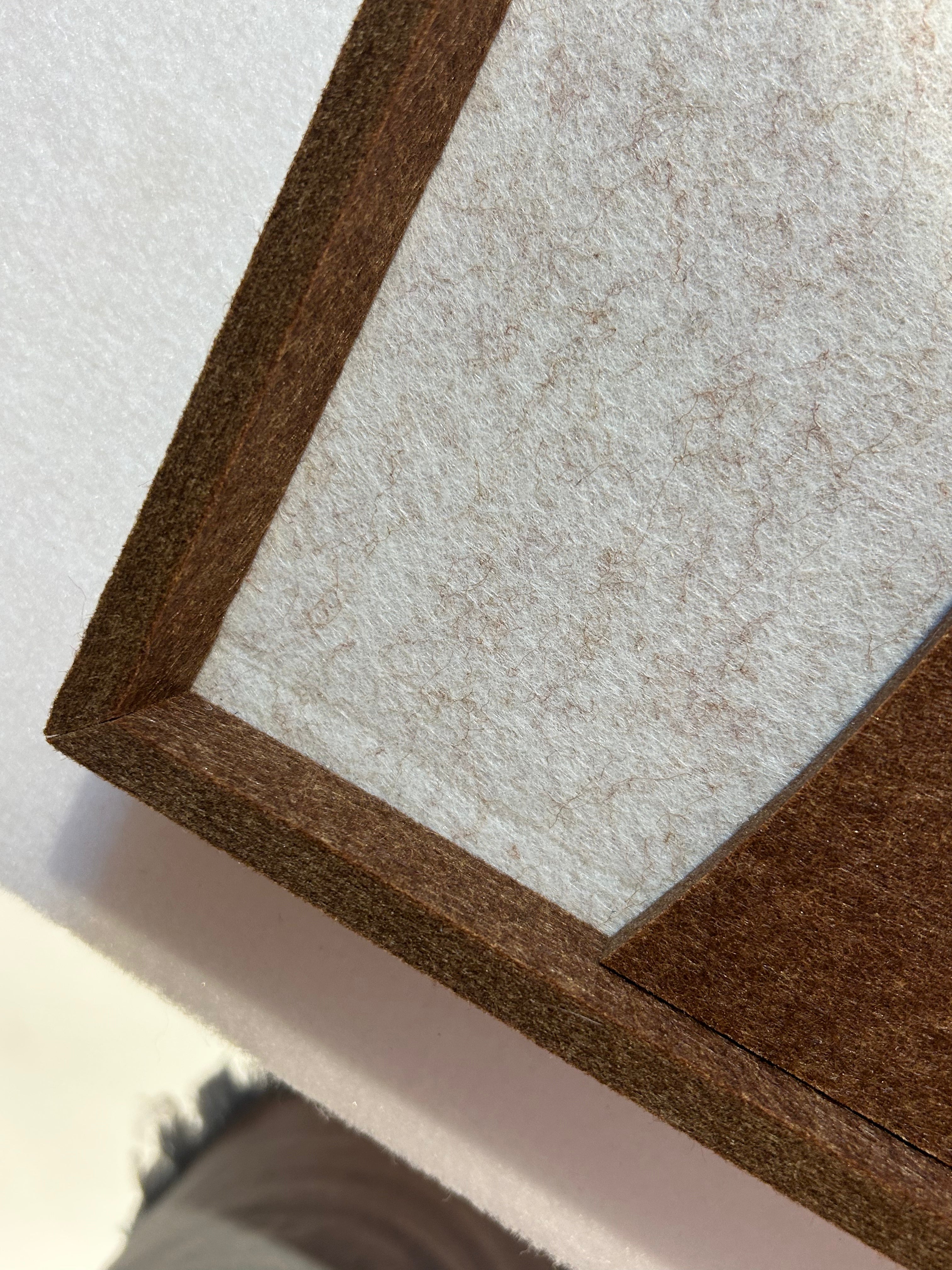 Dante 80 x 120 cm, lijstkleur: Walnut (140) Atelier opruiming