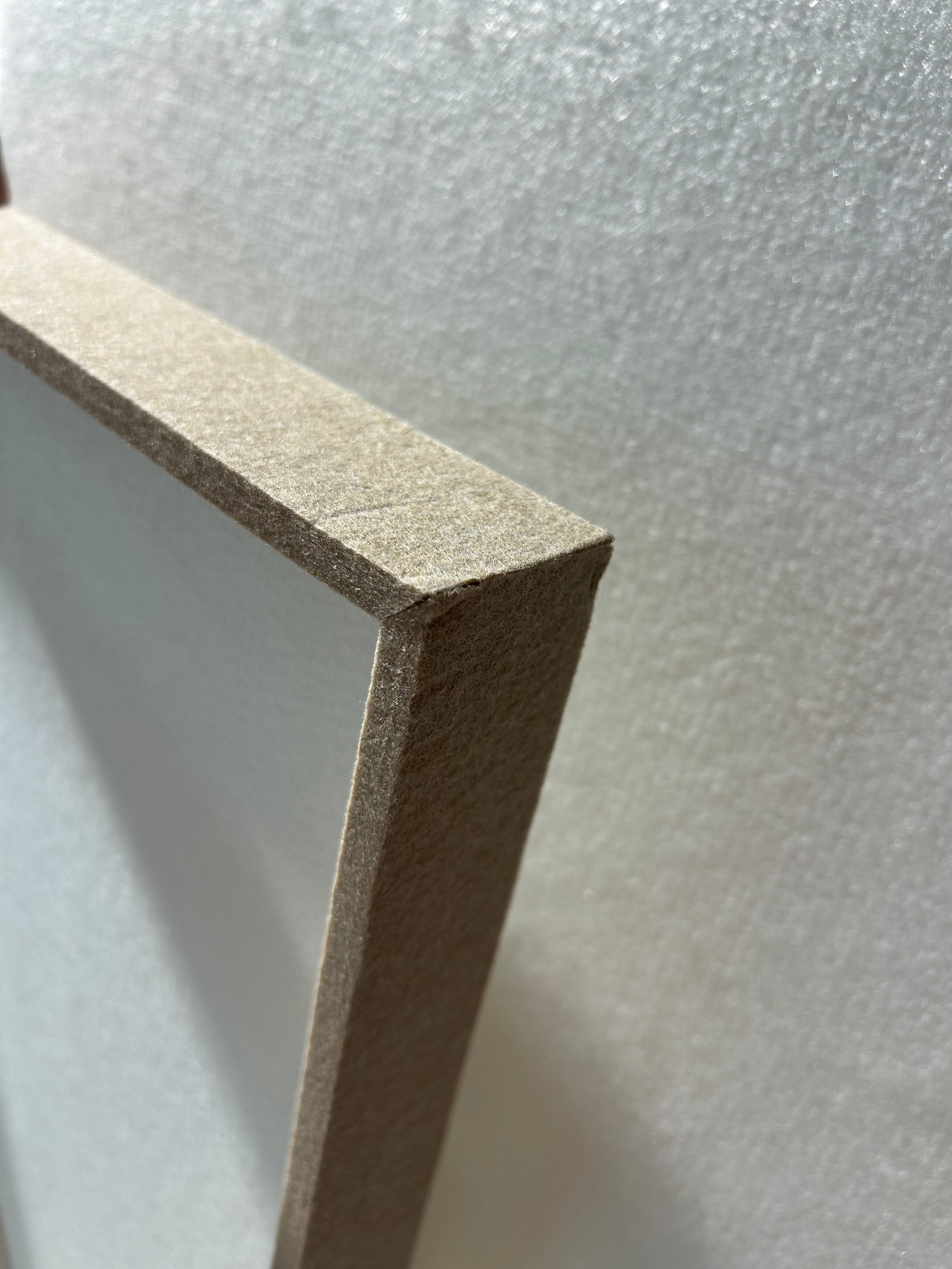Noé 120 x 180 cm kunstwerk: Ivory, lijstkleur: Earthy Beige (150) Atelier opruiming