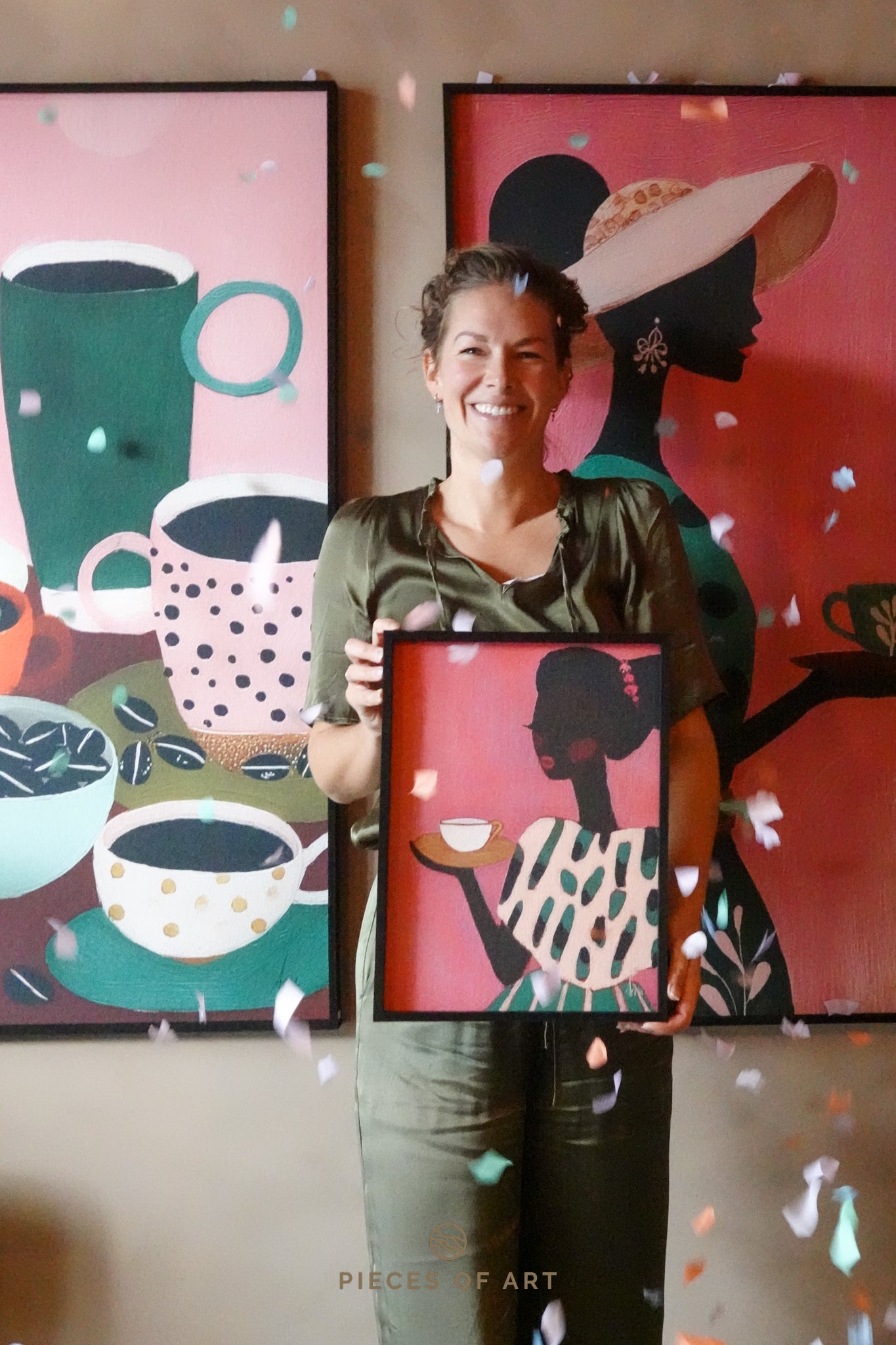 Desta, Betty & Buna (Baukje van der Wal x Pieces of Art)