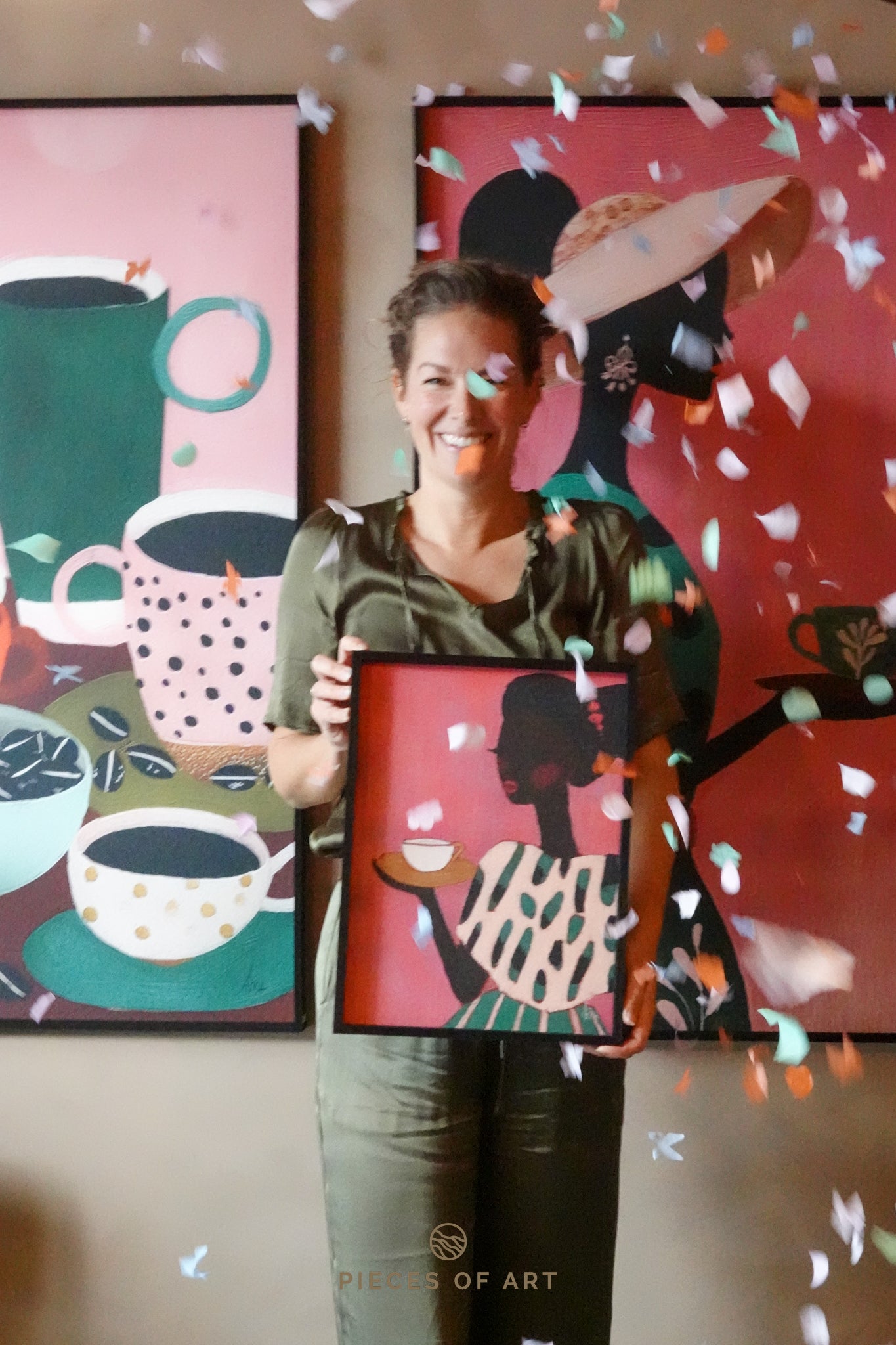 Desta, Betty & Buna (Baukje van der Wal x Pieces of Art)