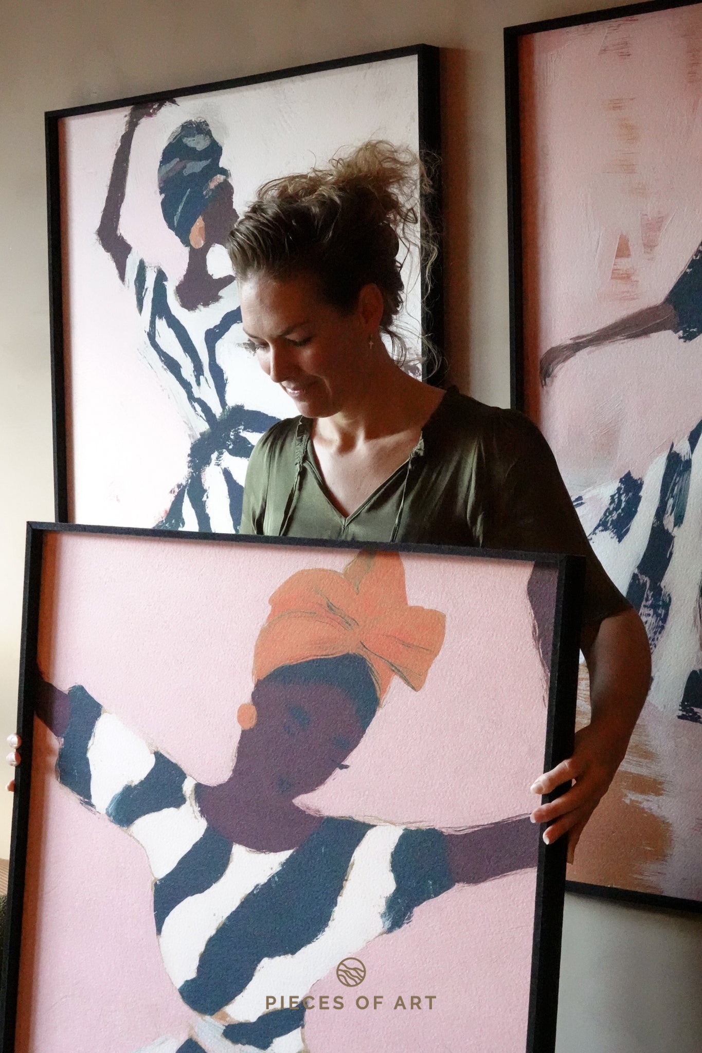 Zene, Meseret & Lidu (Baukje van der Wal x Pieces of Art)