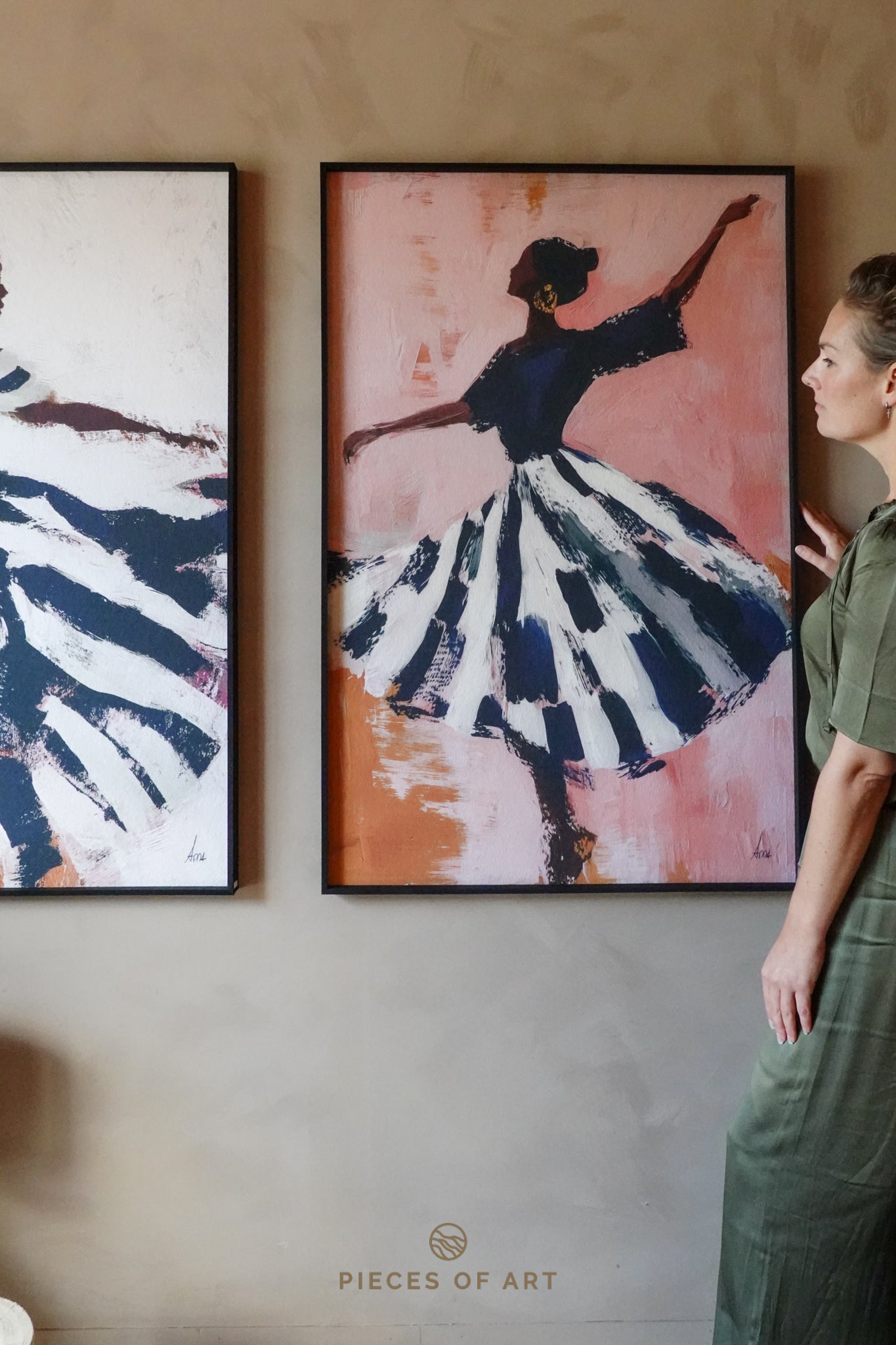 Zene, Meseret & Lidu (Baukje van der Wal x Pieces of Art)