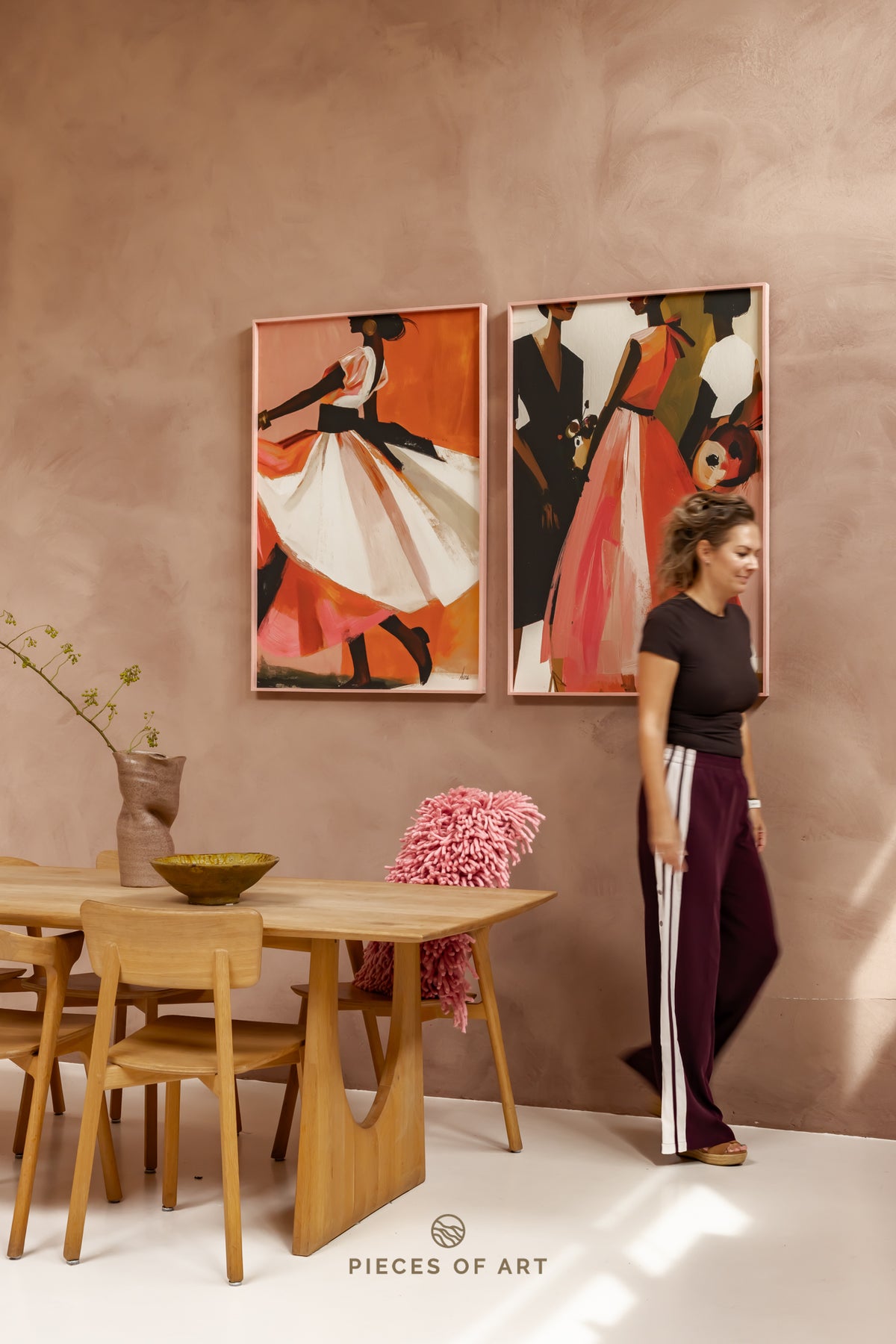 Ayana & Abeba (Baukje van der Wal x Pieces of Art)
