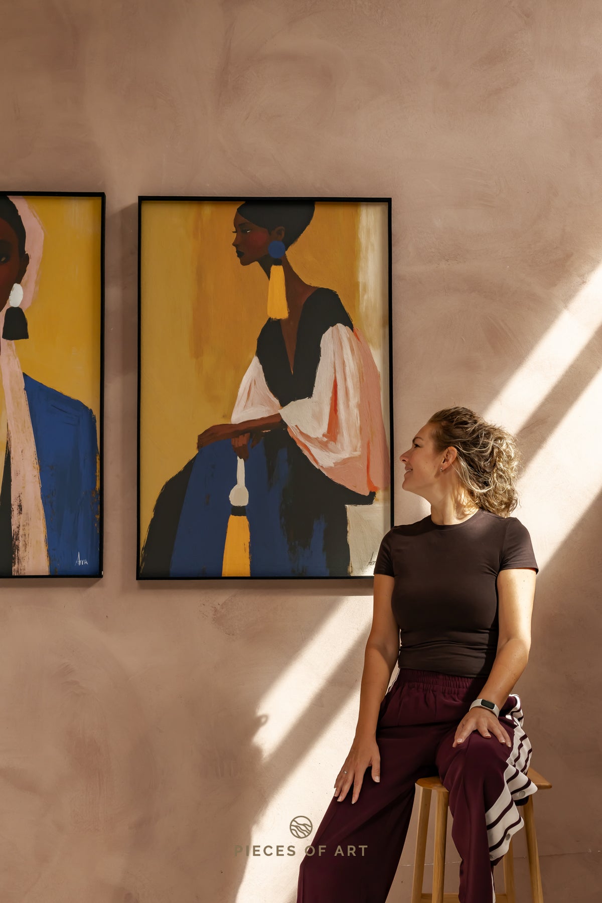 Almaz & Amara (Baukje van der Wal x Pieces of Art)