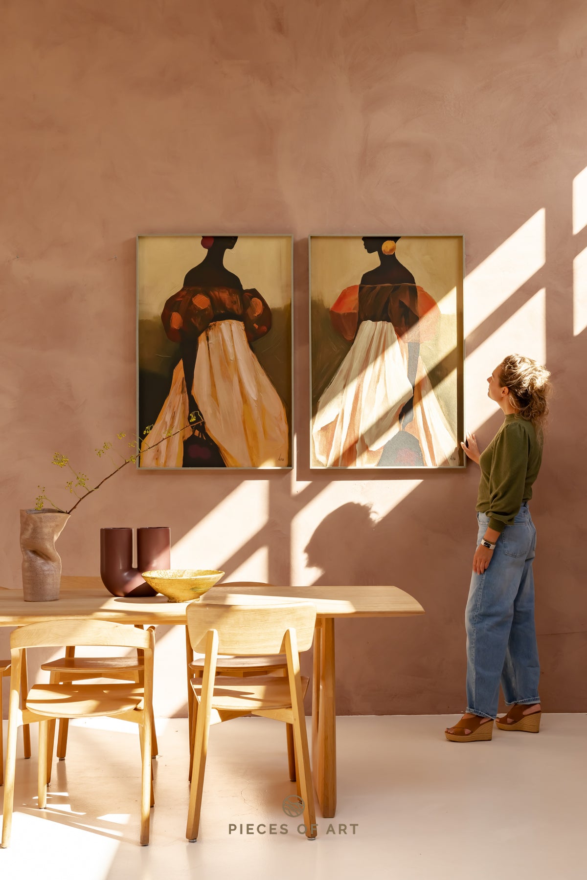 Taytu & Zewdi (Baukje van der Wal x Pieces of Art)