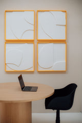 Evi pop of color | 3D relief art 60 x 60cm