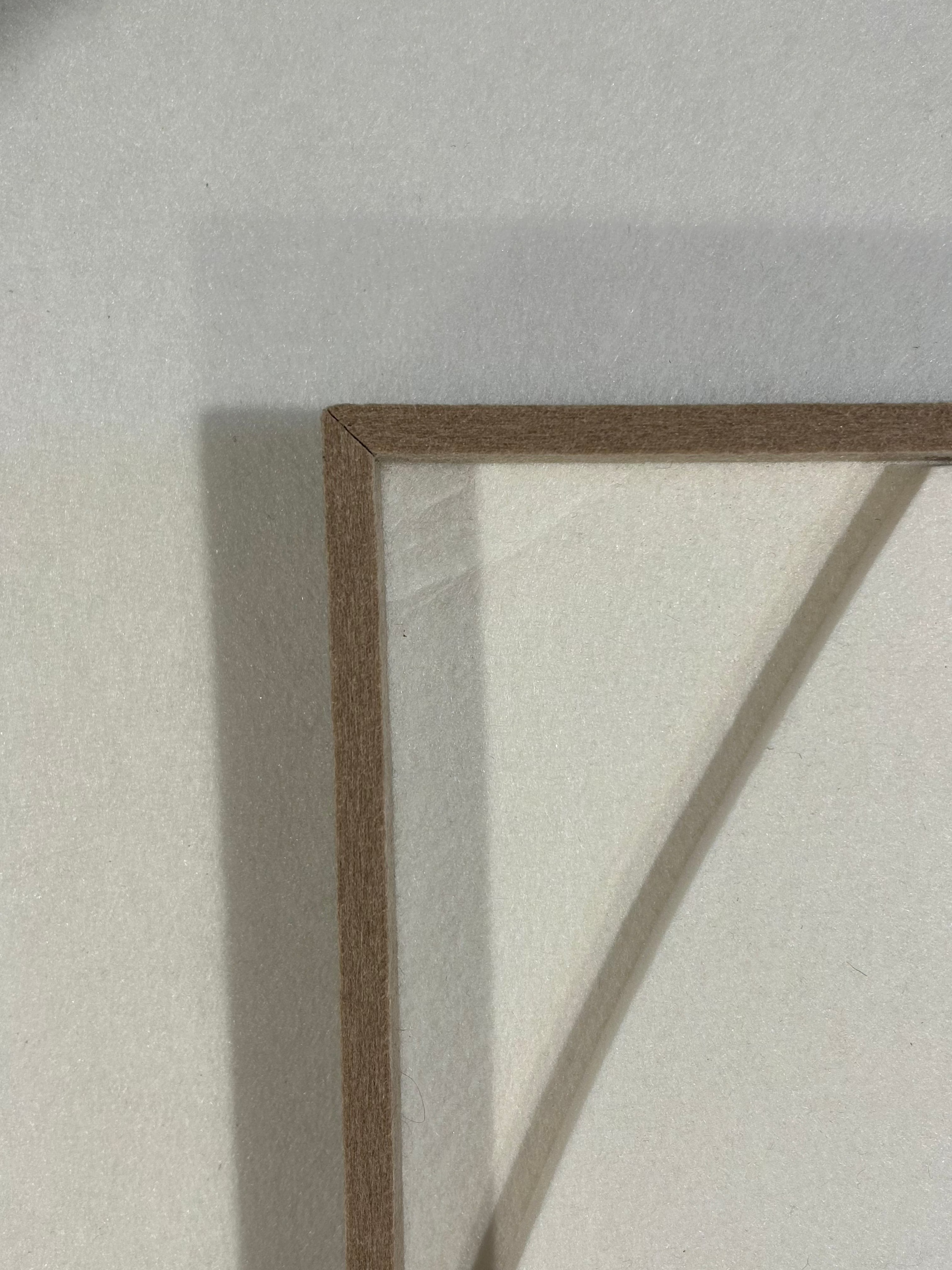 Noah 120 x 180 cm, kunstwerk: Ivory, lijstkleur: Earthy Beige (157) Atelier opruiming