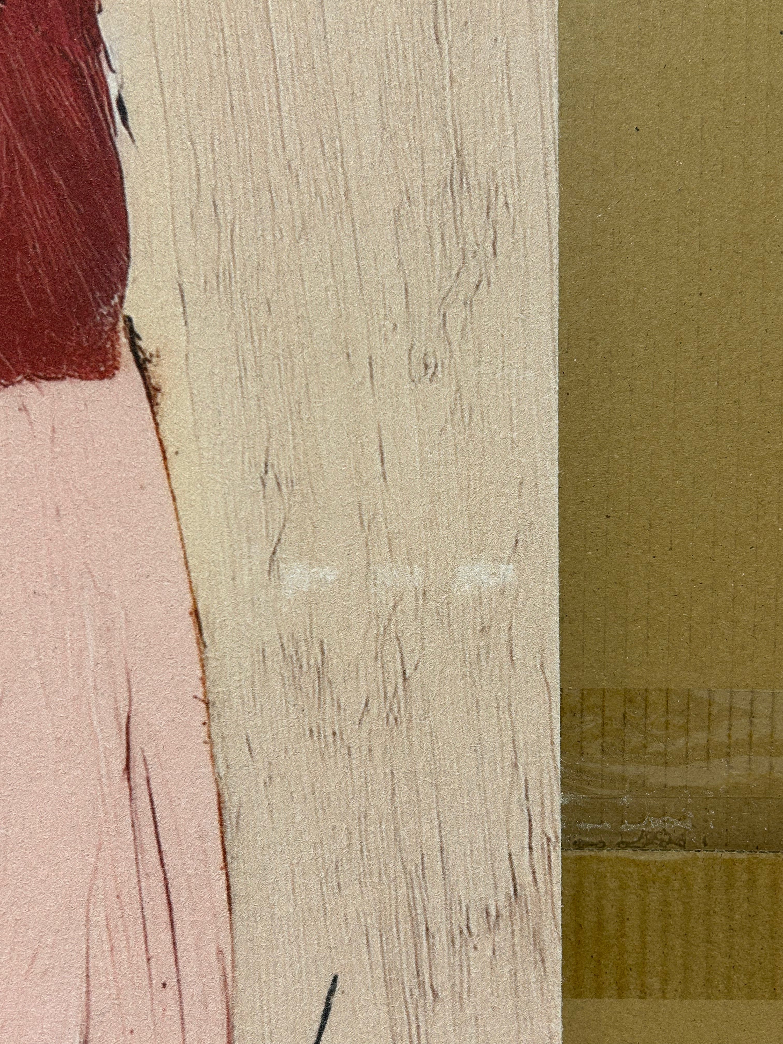 Faro 80 x 120 cm, lijstkleur: Yellow Ochre (248) Atelier opruiming