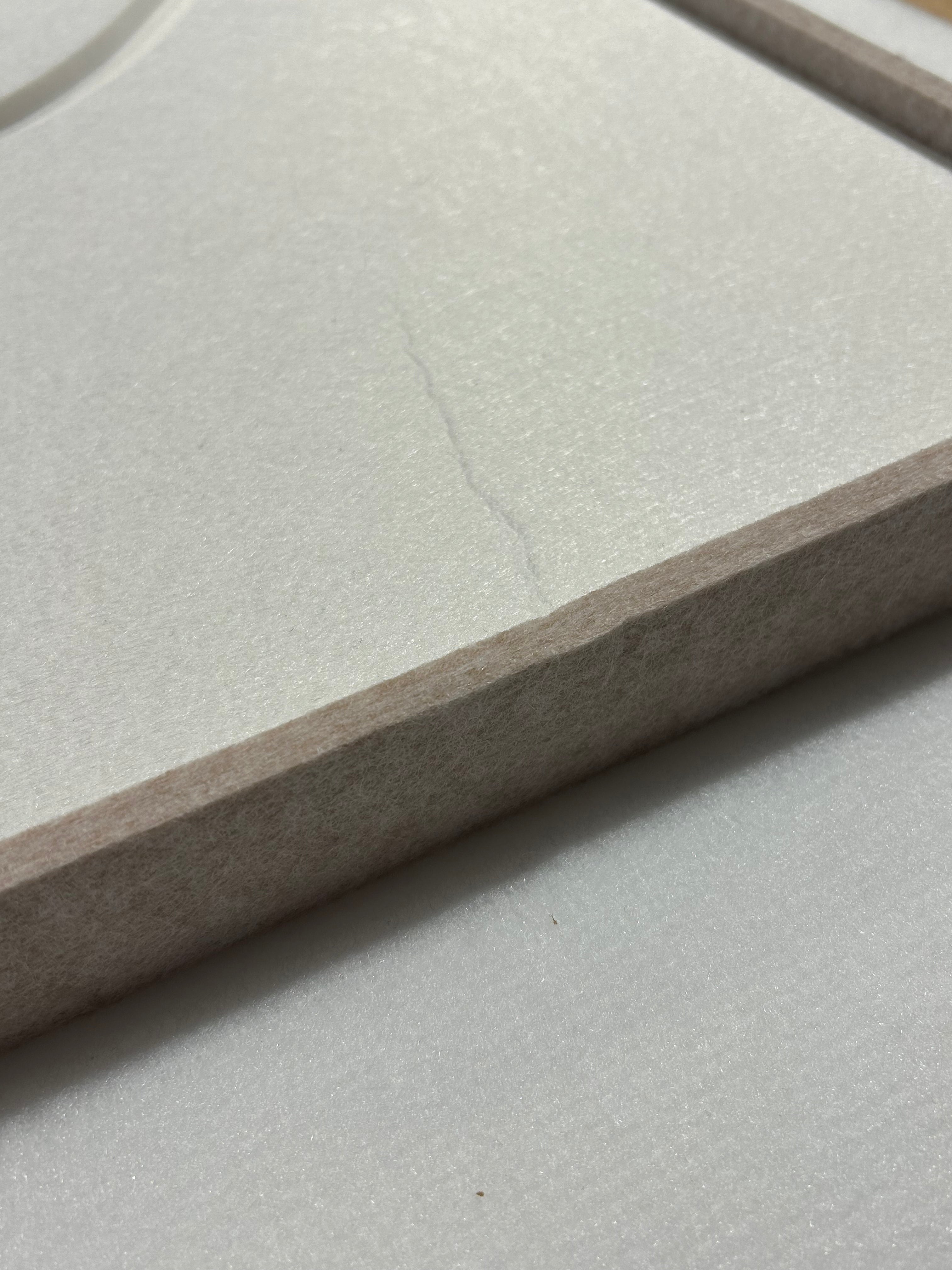 Noah square 100 x 100 cm, kunstwerk: Ivory, lijstkleur: Beige (127) Atelier opruiming