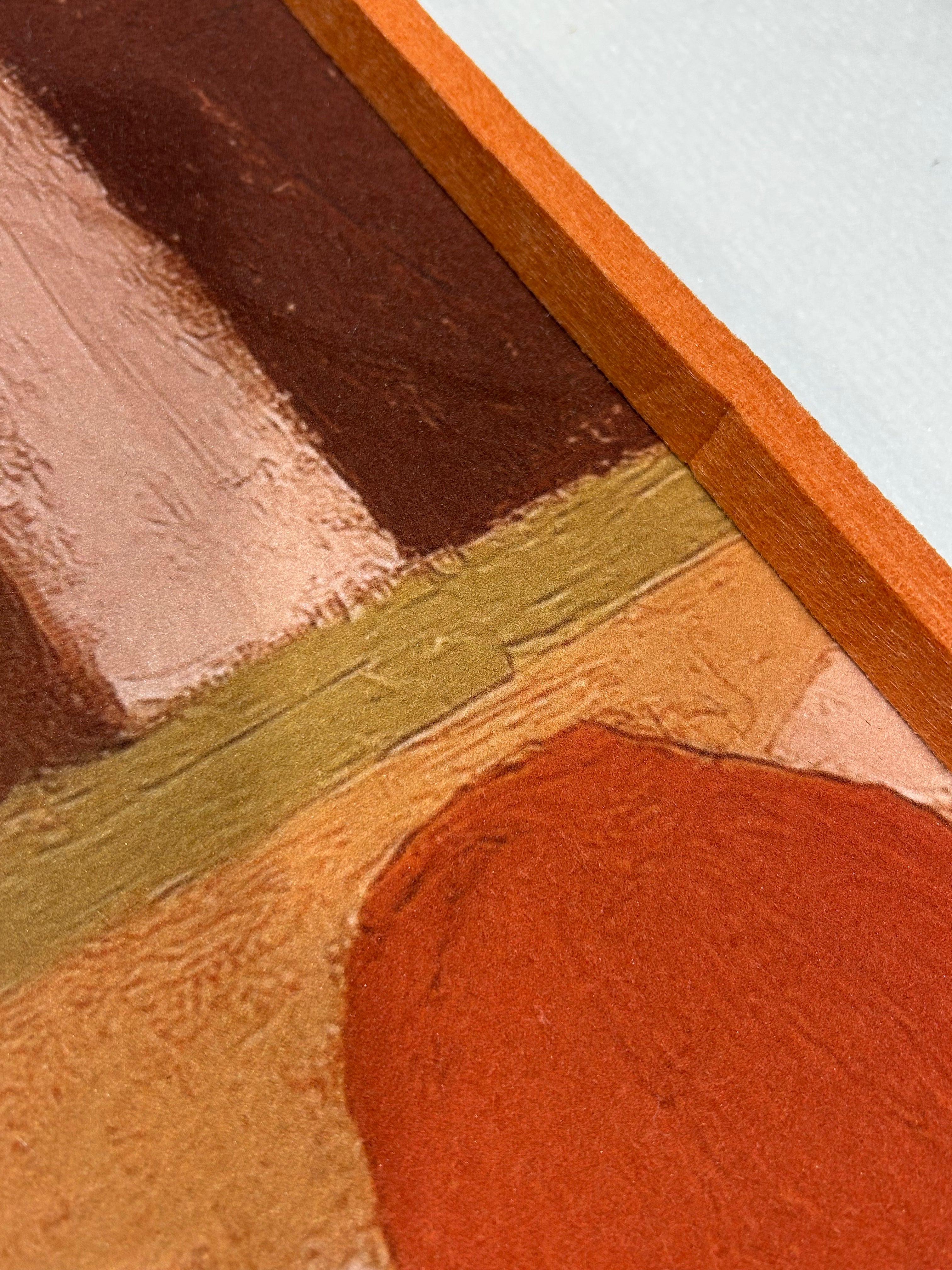 Leza 80 x 120 cm, lijstkleur: Soft Terracotta (137) Atelier opruiming