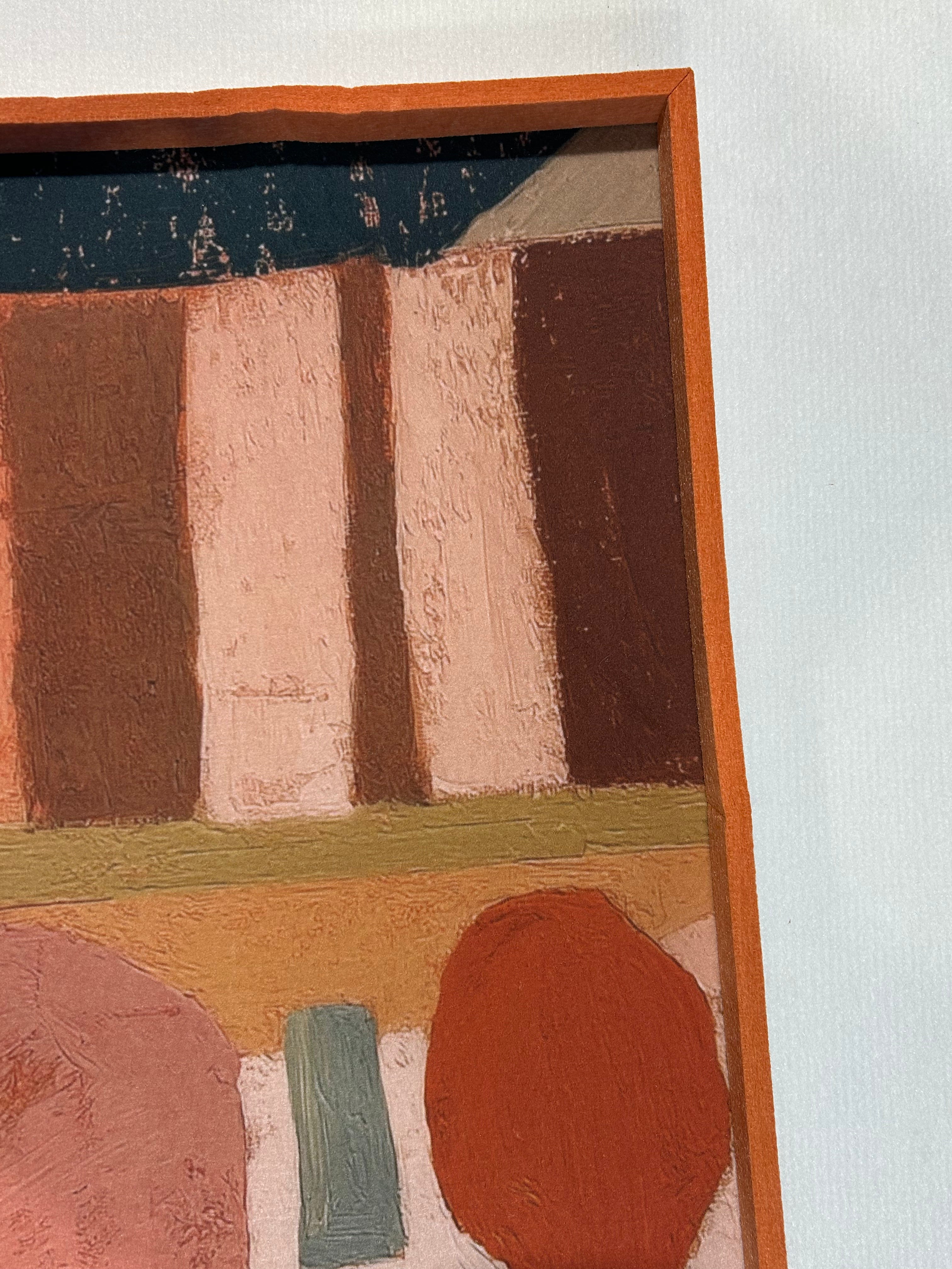 Leza 80 x 120 cm, lijstkleur: Soft Terracotta (137) Atelier opruiming