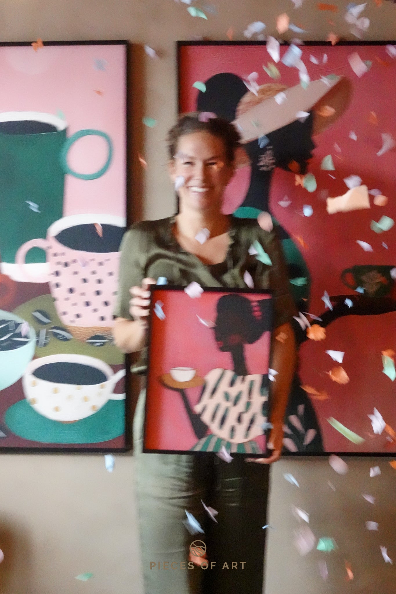 Desta, Betty & Buna (Baukje van der Wal  x Pieces of Art)