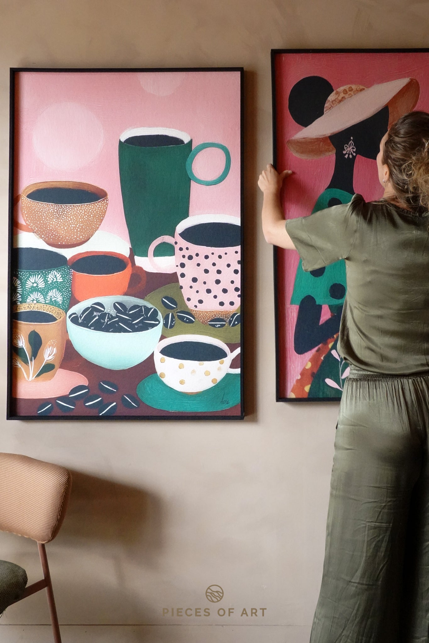 Desta, Betty & Buna (Baukje van der Wal  x Pieces of Art)