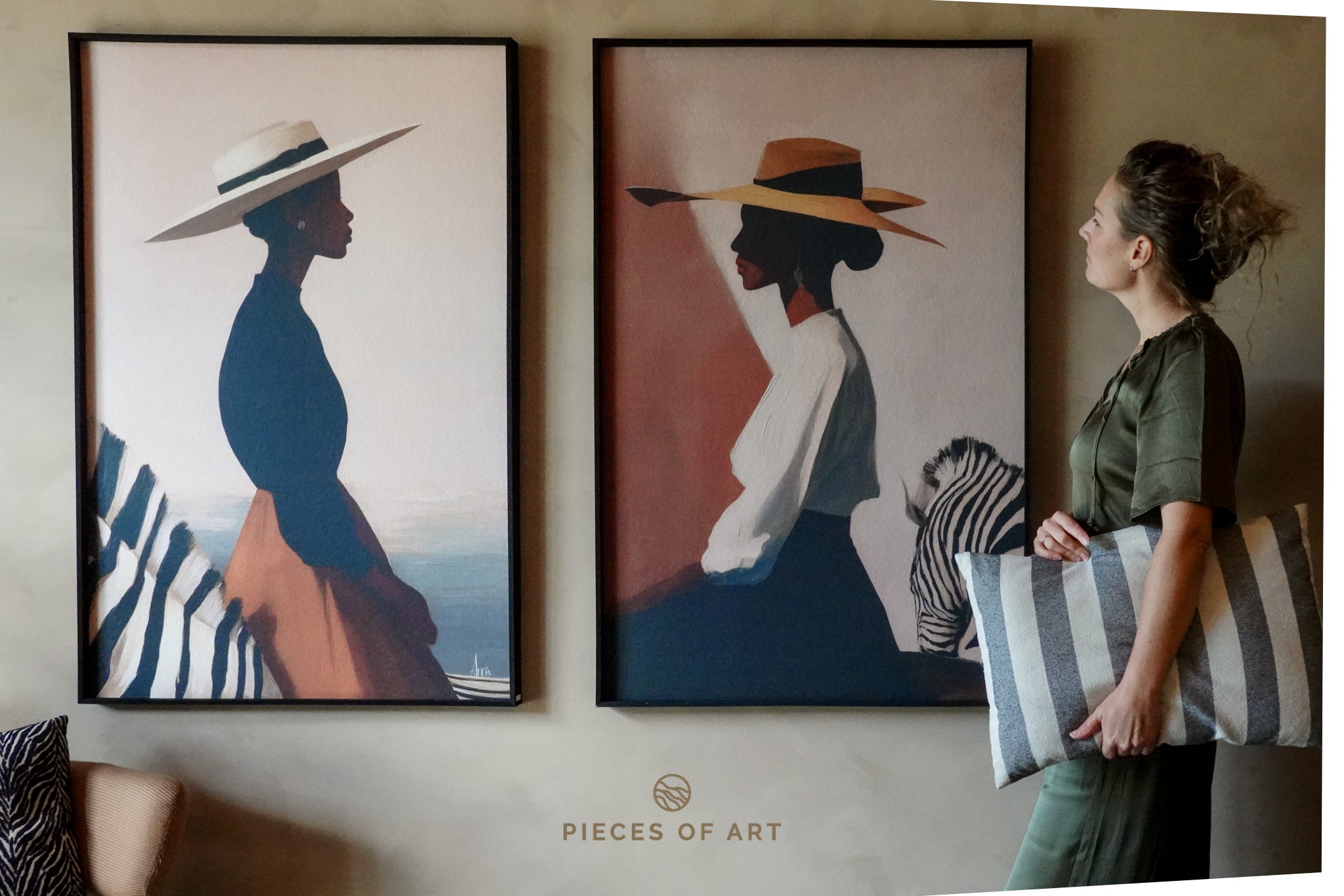 Ziway & Sabana (Baukje van der Wal x Pieces of Art)