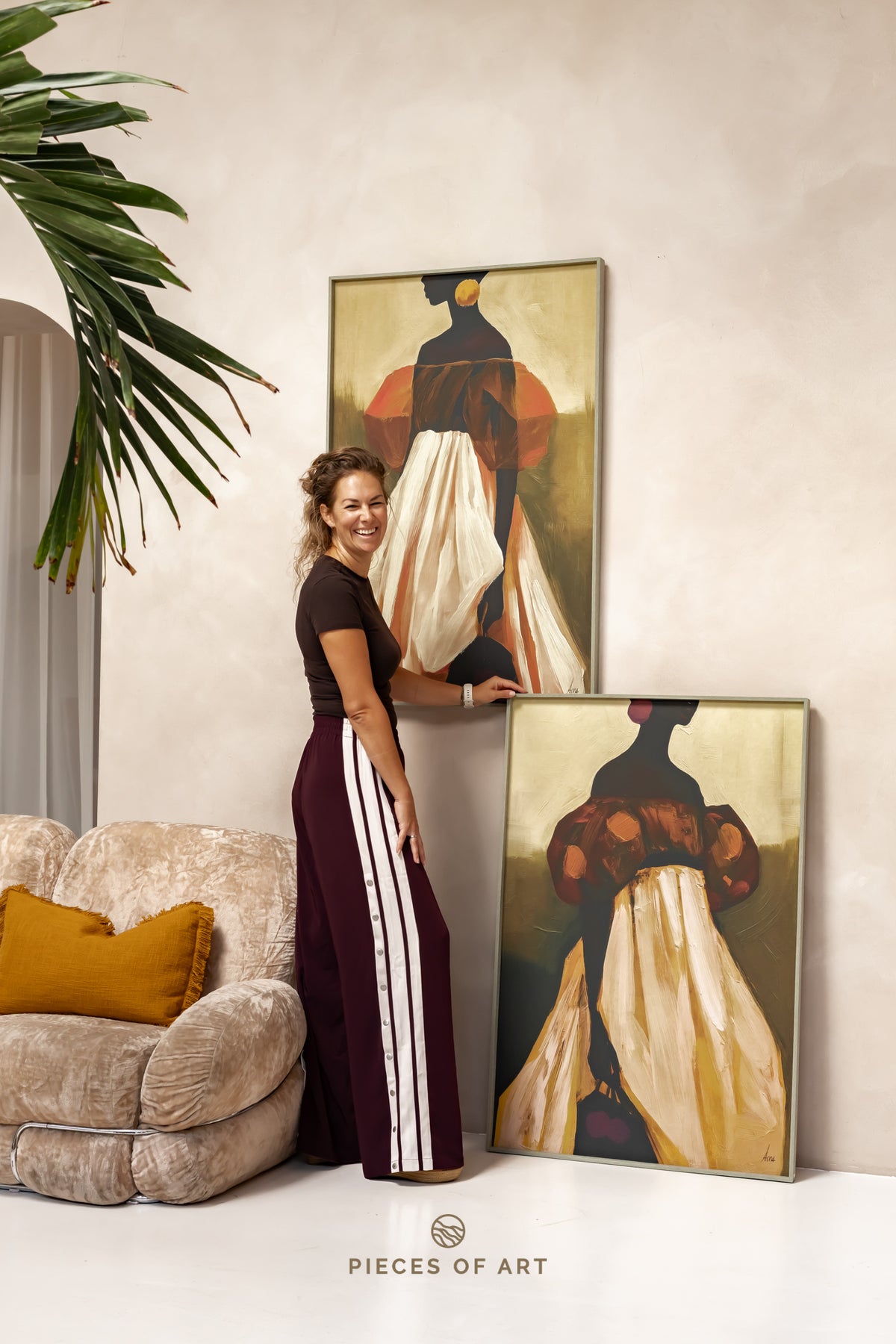 Taytu & Zewdi (Baukje van der Wal x Pieces of Art)