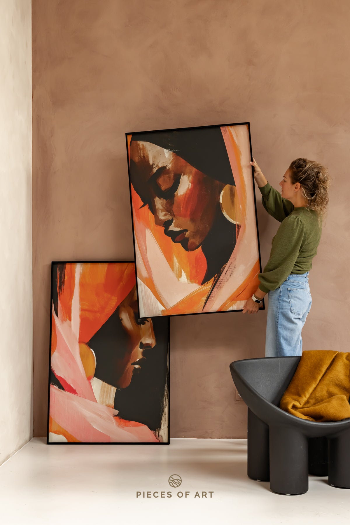 Fikir & Hawi (Baukje van der Wal x Pieces of Art)
