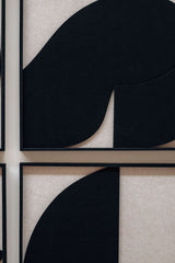 Joop, Ava, Riv en Evi combi 4 | 3D relief art 60 x 60cm