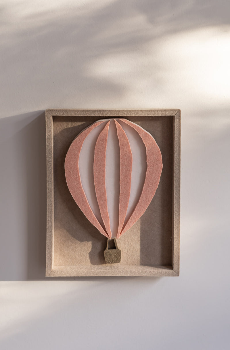 Air Balloon | 3D relief art 60 x 80cm