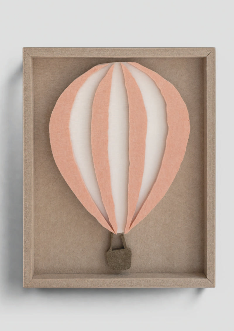 Air Balloon | 3D relief art 20 x 25cm